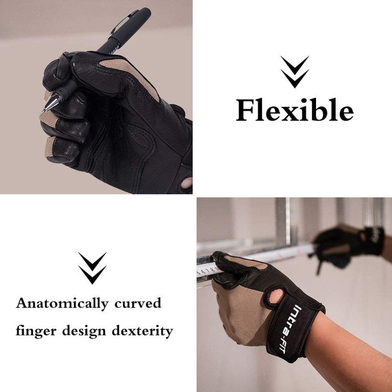 Intra-FIT Climbing Gloves Rope Gloves,Perfect for Rappelling Rescue Rock/Tree/Wall/Mountain Climbing,Adventure,Outdoor Sports - Image 5